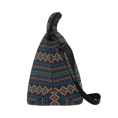 Southwest American Design Themed Print Neoprene Lunch Bag (Model 1669)(Large)-JTAMIGO.COM