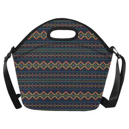 Southwest American Design Themed Print Neoprene Lunch Bag (Model 1669)(Large)-JTAMIGO.COM