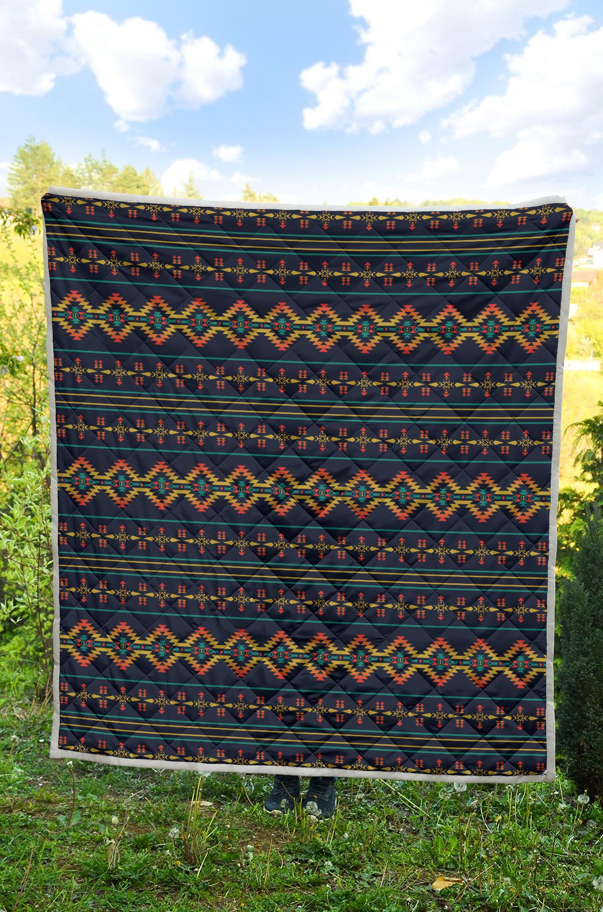 Southwest American Design Themed Print Premium Quilt-JTAMIGO.COM
