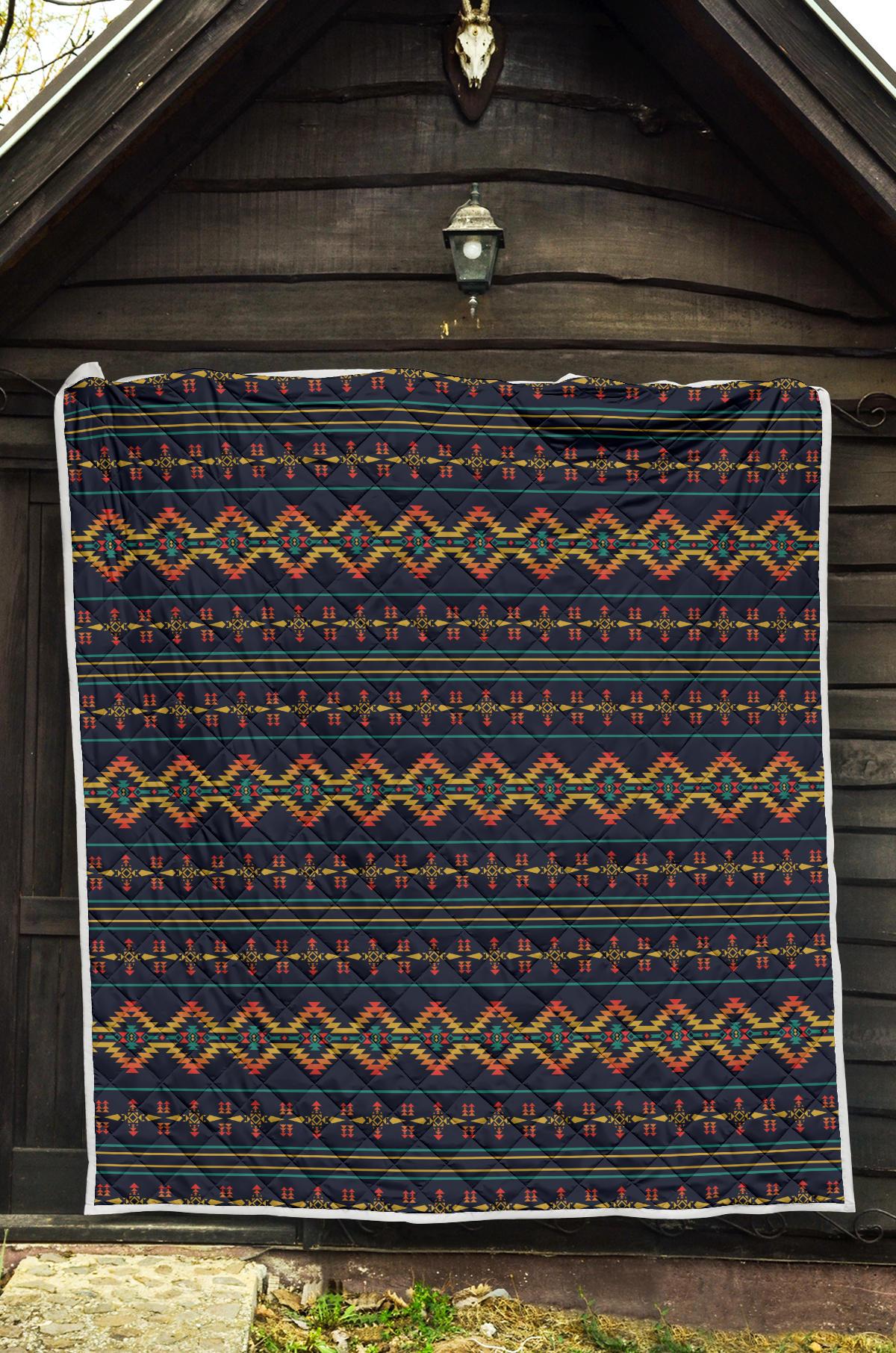 Southwest American Design Themed Print Premium Quilt-JTAMIGO.COM