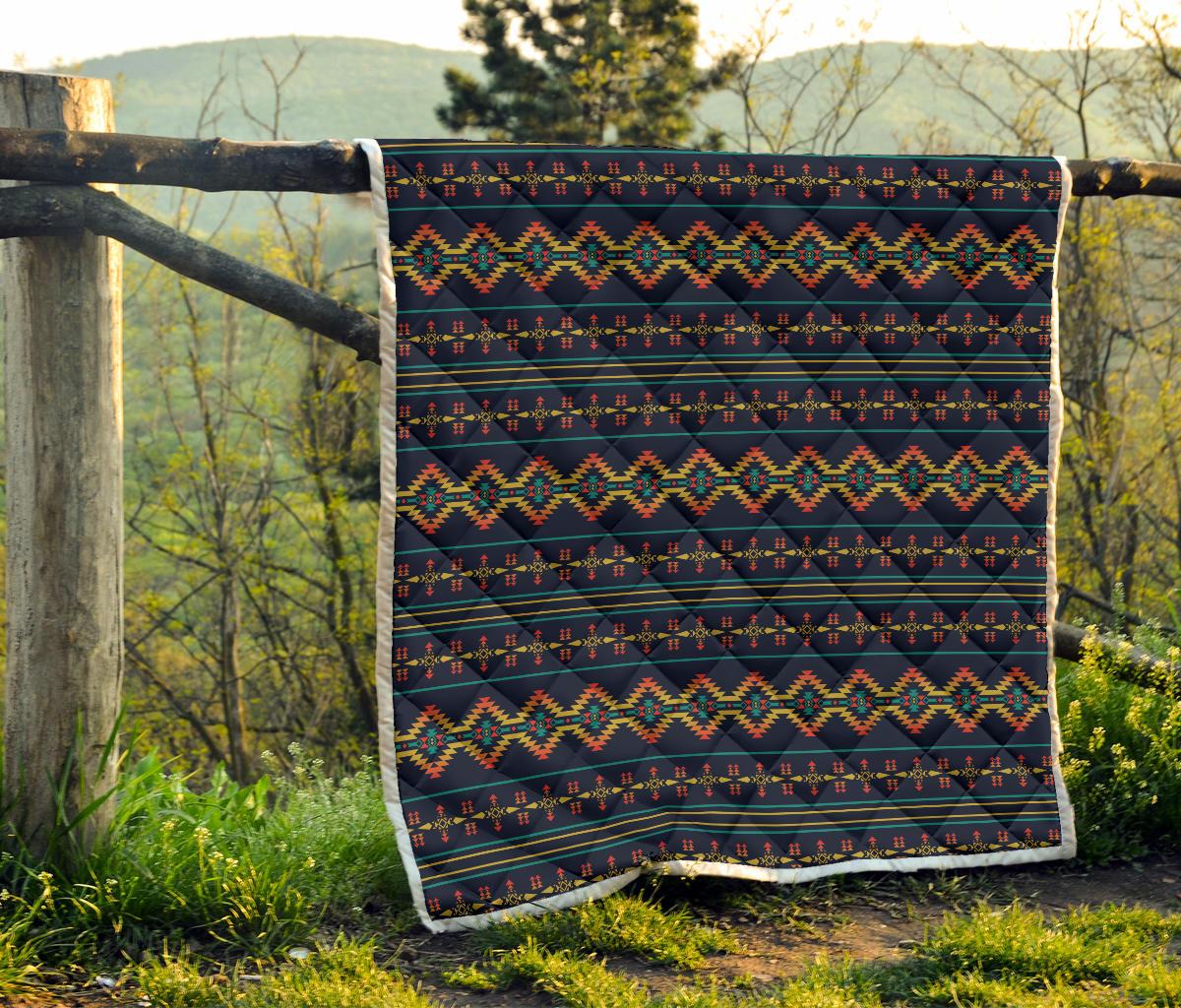 Southwest American Design Themed Print Premium Quilt-JTAMIGO.COM
