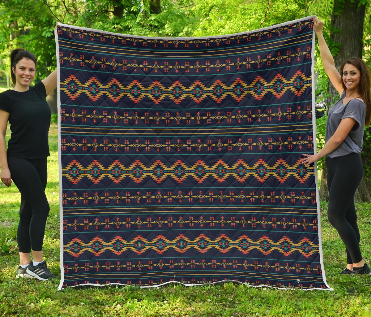 Southwest American Design Themed Print Premium Quilt-JTAMIGO.COM