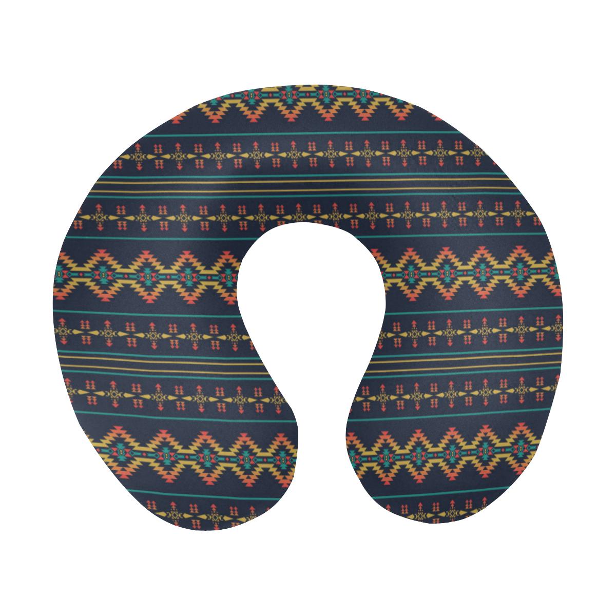 Southwest American Design Themed Print U-Shaped Travel Neck Pillow-JTAMIGO.COM