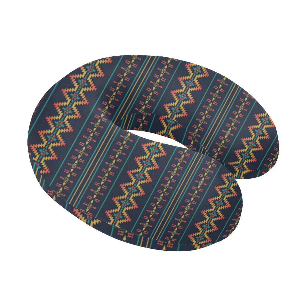Southwest American Design Themed Print U-Shaped Travel Neck Pillow-JTAMIGO.COM