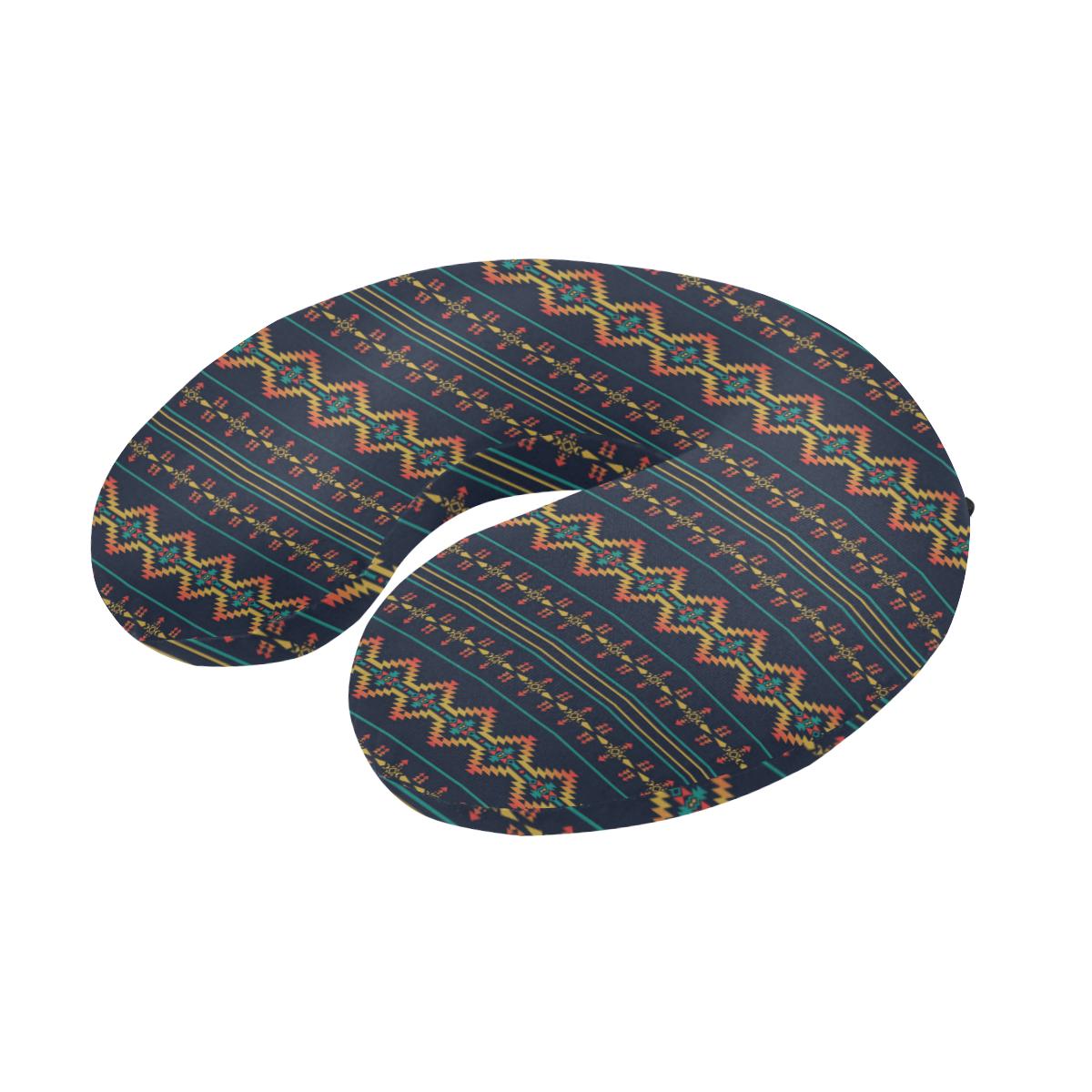 Southwest American Design Themed Print U-Shaped Travel Neck Pillow-JTAMIGO.COM