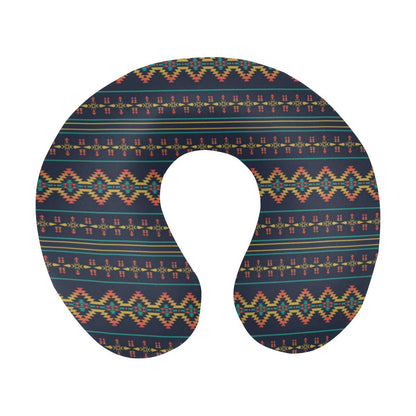 Southwest American Design Themed Print U-Shaped Travel Neck Pillow-JTAMIGO.COM