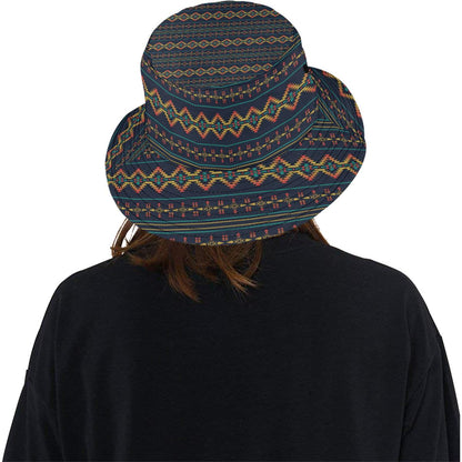 Southwest American Design Themed Print Unisex Bucket Hat