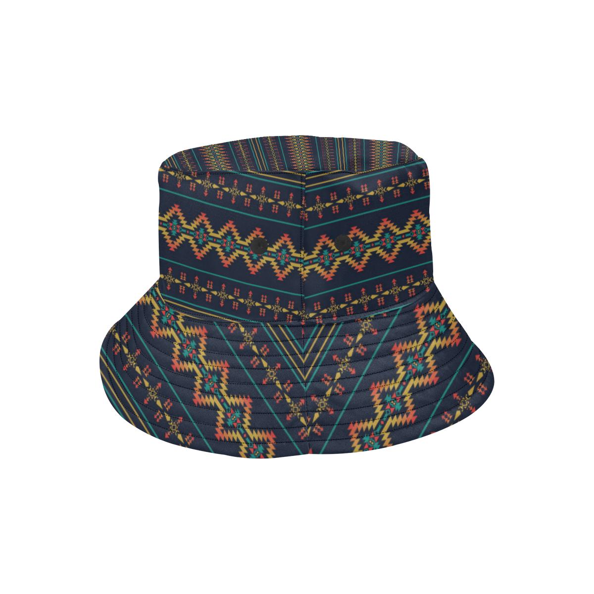 Southwest American Design Themed Print Unisex Bucket Hat