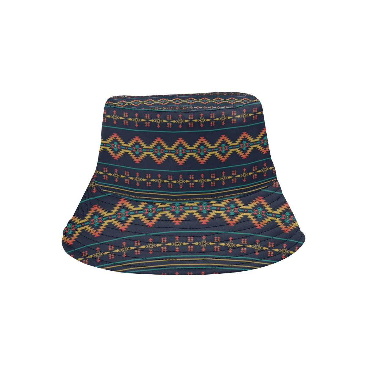 Southwest American Design Themed Print Unisex Bucket Hat