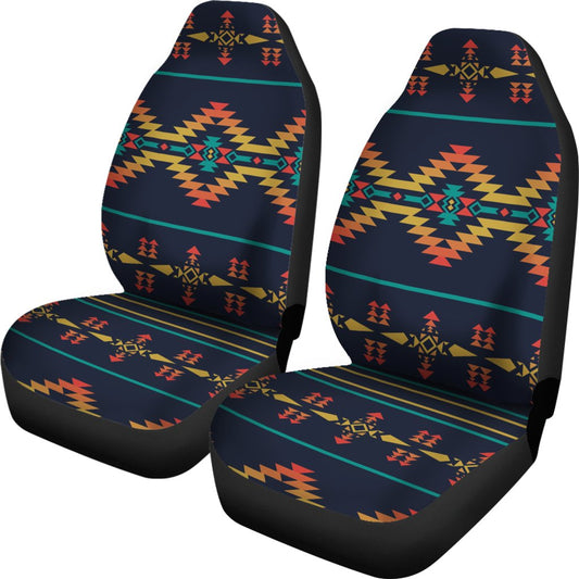 Southwest American Design Themed Print Universal Fit Car Seat Covers