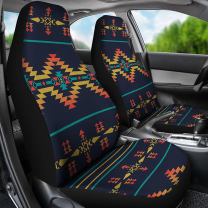Southwest American Design Themed Print Universal Fit Car Seat Covers