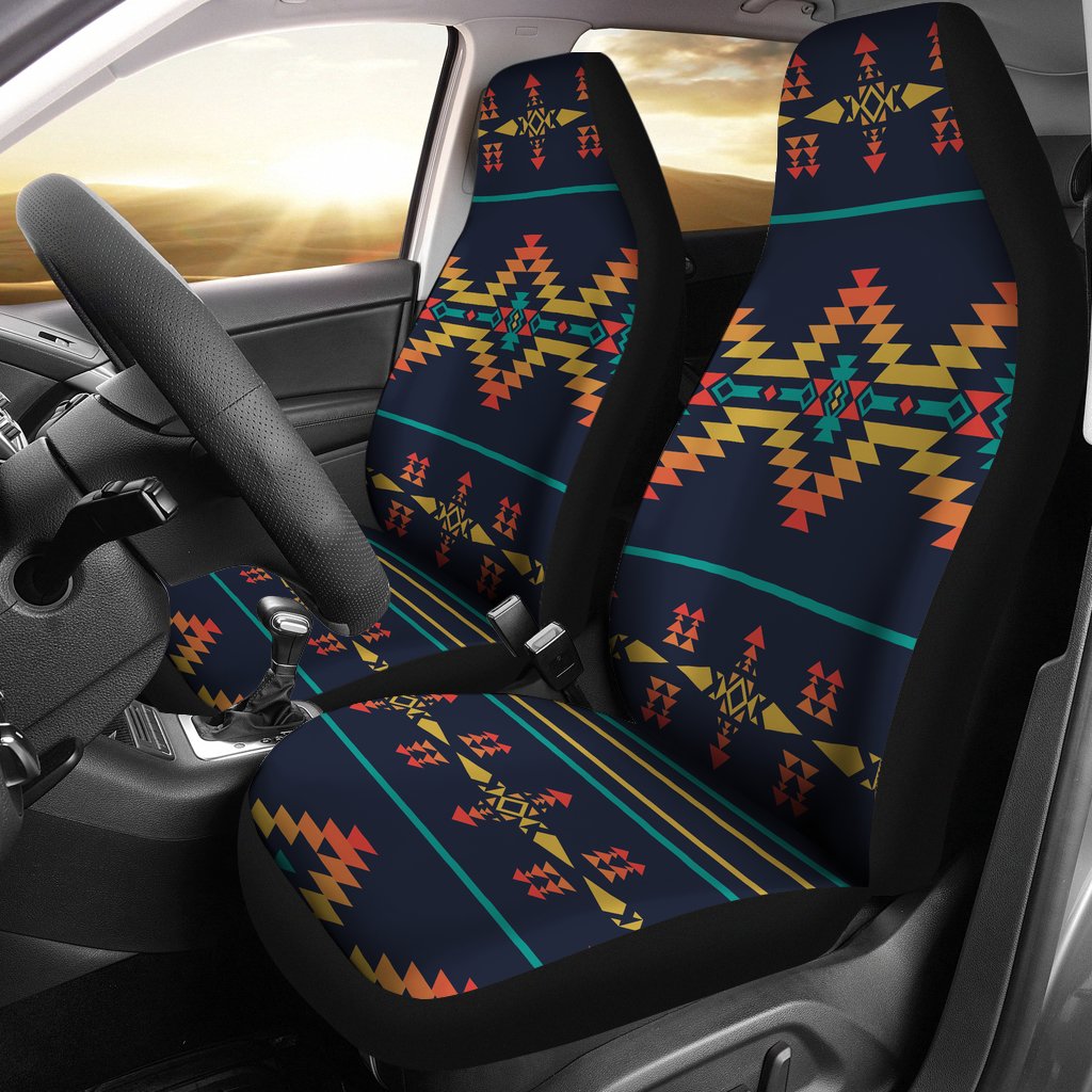 Southwest American Design Themed Print Universal Fit Car Seat Covers