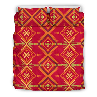 Southwest Aztec Design Themed Print Duvet Cover Bedding Set