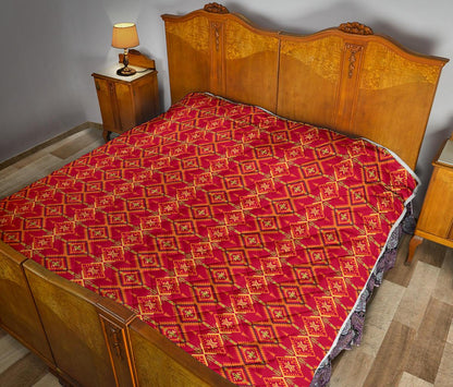 Southwest Aztec Design Themed Print Premium Quilt-JTAMIGO.COM