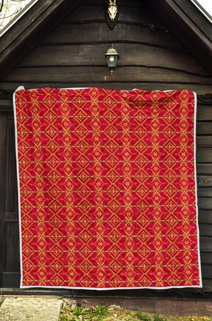 Southwest Aztec Design Themed Print Premium Quilt-JTAMIGO.COM