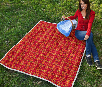 Southwest Aztec Design Themed Print Premium Quilt-JTAMIGO.COM