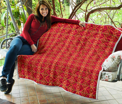 Southwest Aztec Design Themed Print Premium Quilt-JTAMIGO.COM