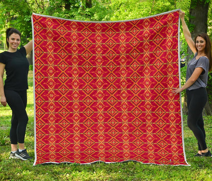 Southwest Aztec Design Themed Print Premium Quilt-JTAMIGO.COM