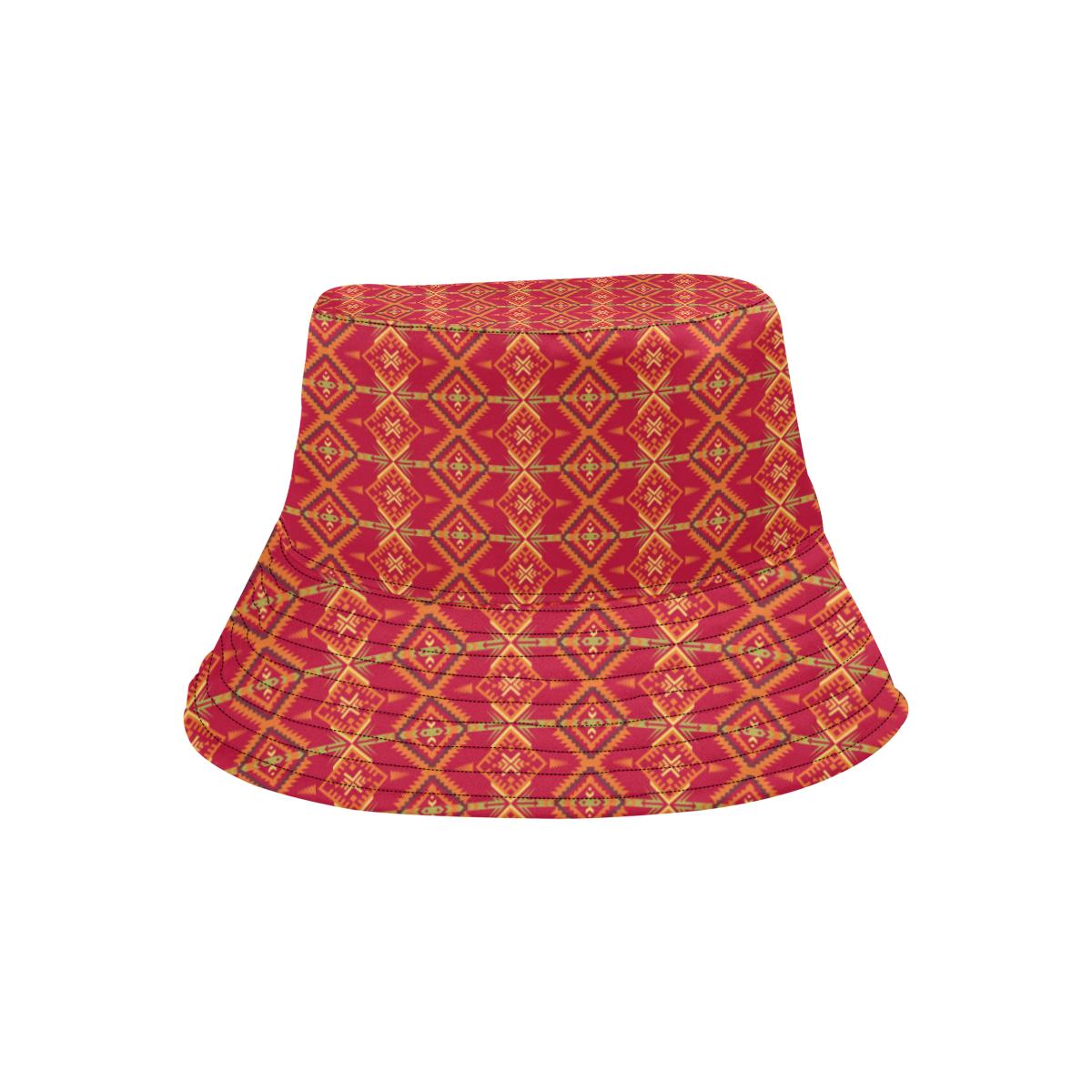 Southwest Aztec Design Themed Print Unisex Bucket Hat