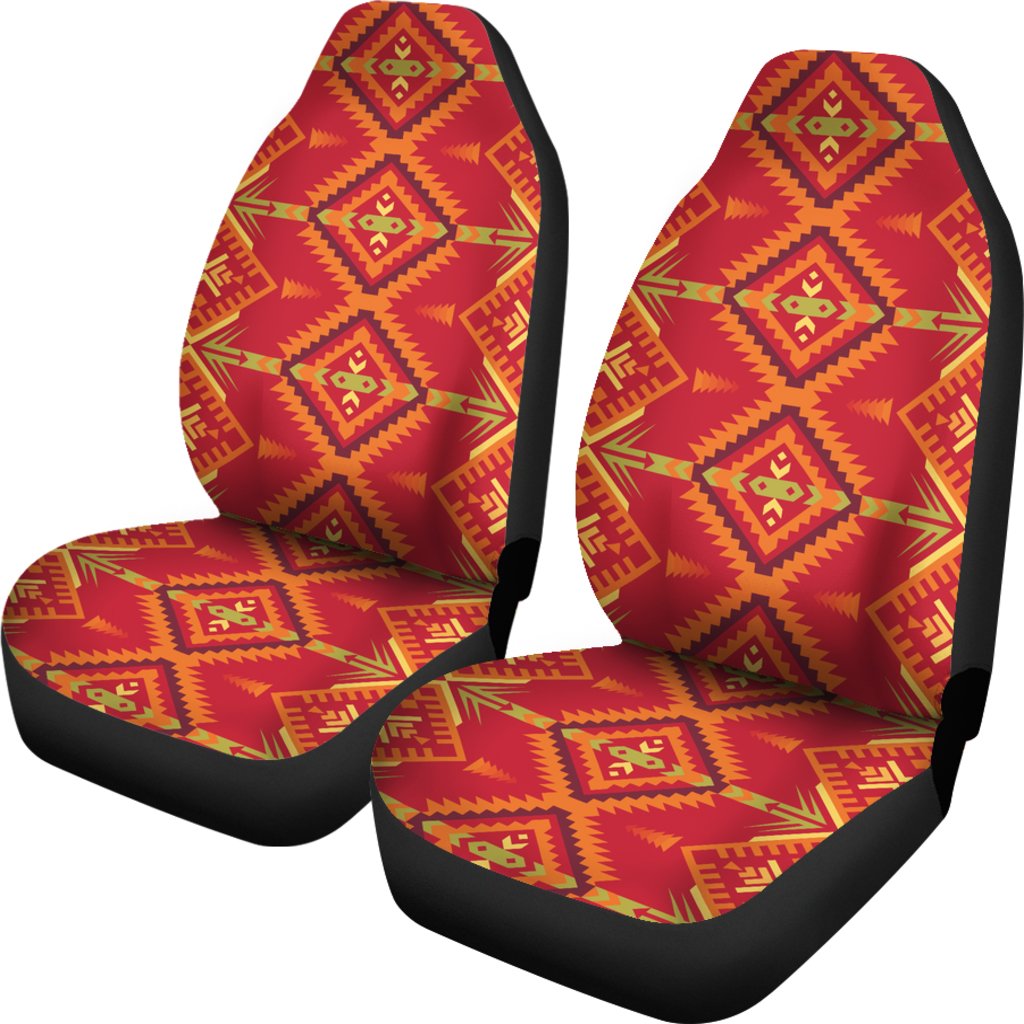 Southwest Aztec Design Themed Print Universal Fit Car Seat Covers