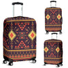 Southwest Ethnic Design Themed Print Luggage Cover Protector