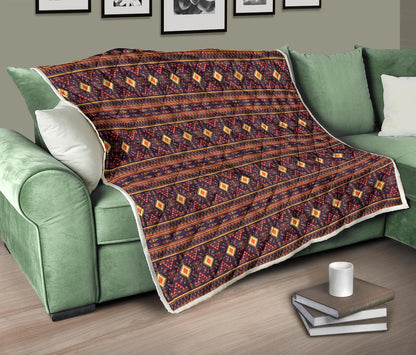 Southwest Ethnic Design Themed Print Premium Quilt-JTAMIGO.COM