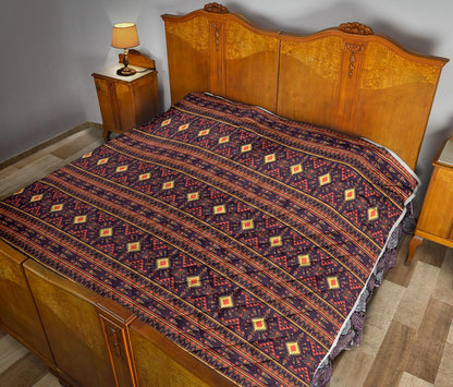 Southwest Ethnic Design Themed Print Premium Quilt-JTAMIGO.COM