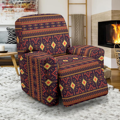 Southwest Ethnic Design Themed Print Recliner Slipcover-JTAMIGO.COM