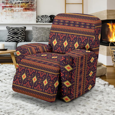 Southwest Ethnic Design Themed Print Recliner Slipcover-JTAMIGO.COM