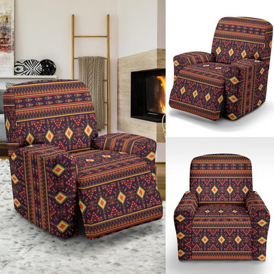 Southwest Ethnic Design Themed Print Recliner Slipcover-JTAMIGO.COM