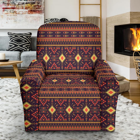 Southwest Ethnic Design Themed Print Single Sofa Slipcover -JTAMIGO.COM