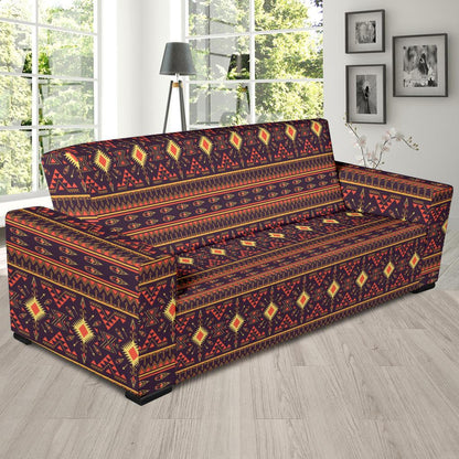 Southwest Ethnic Design Themed Print Sofa Slipcover-JTAMIGO.COM