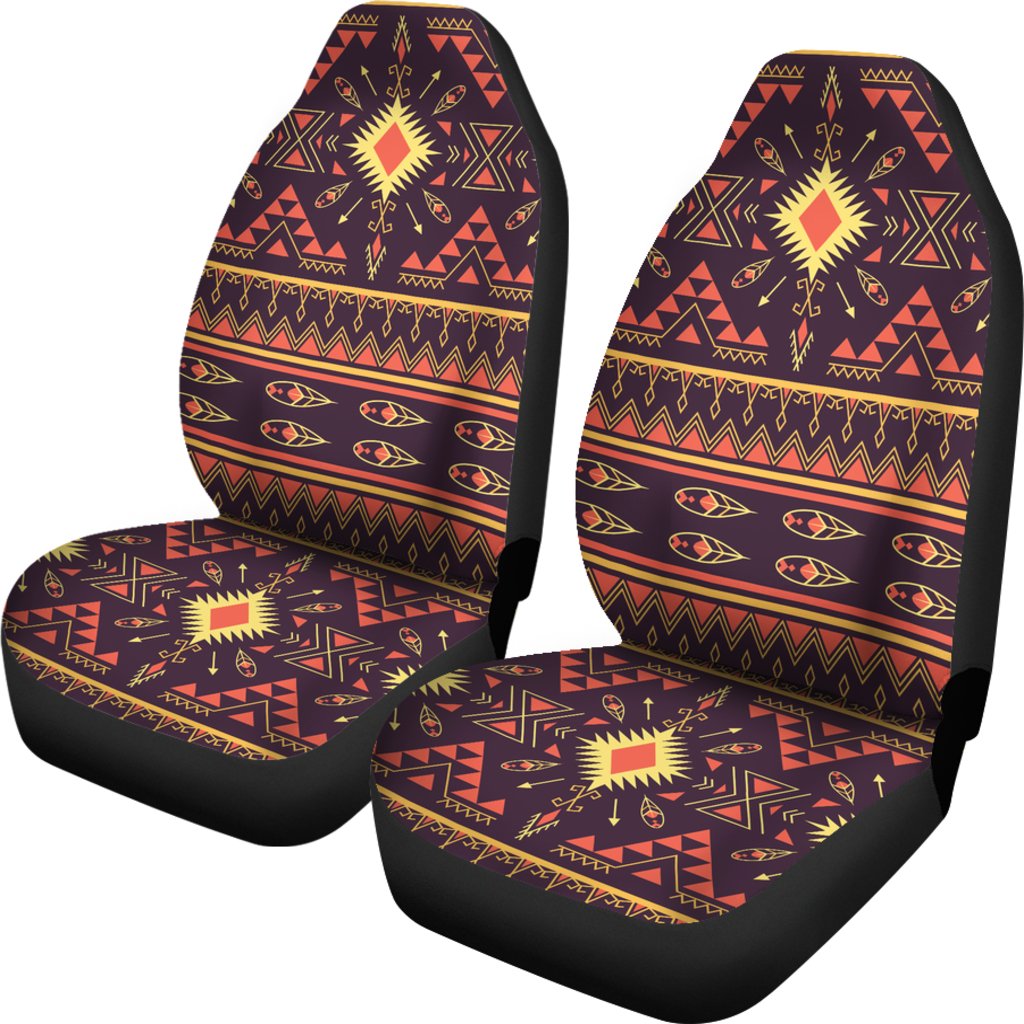 Southwest Ethnic Design Themed Print Universal Fit Car Seat Covers