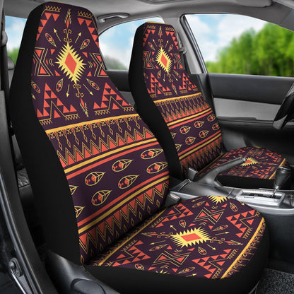 Southwest Ethnic Design Themed Print Universal Fit Car Seat Covers