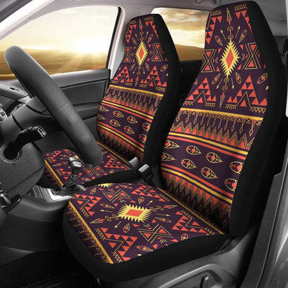 Southwest Ethnic Design Themed Print Universal Fit Car Seat Covers