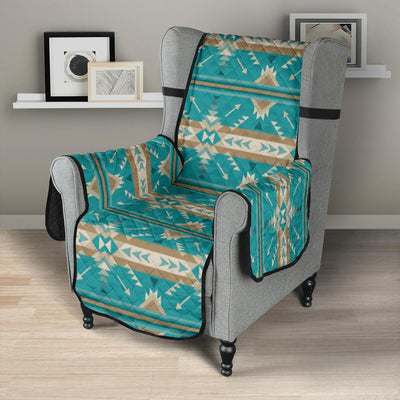 Southwest Native Design Themed Print Chair Protector-JTAMIGO.COM