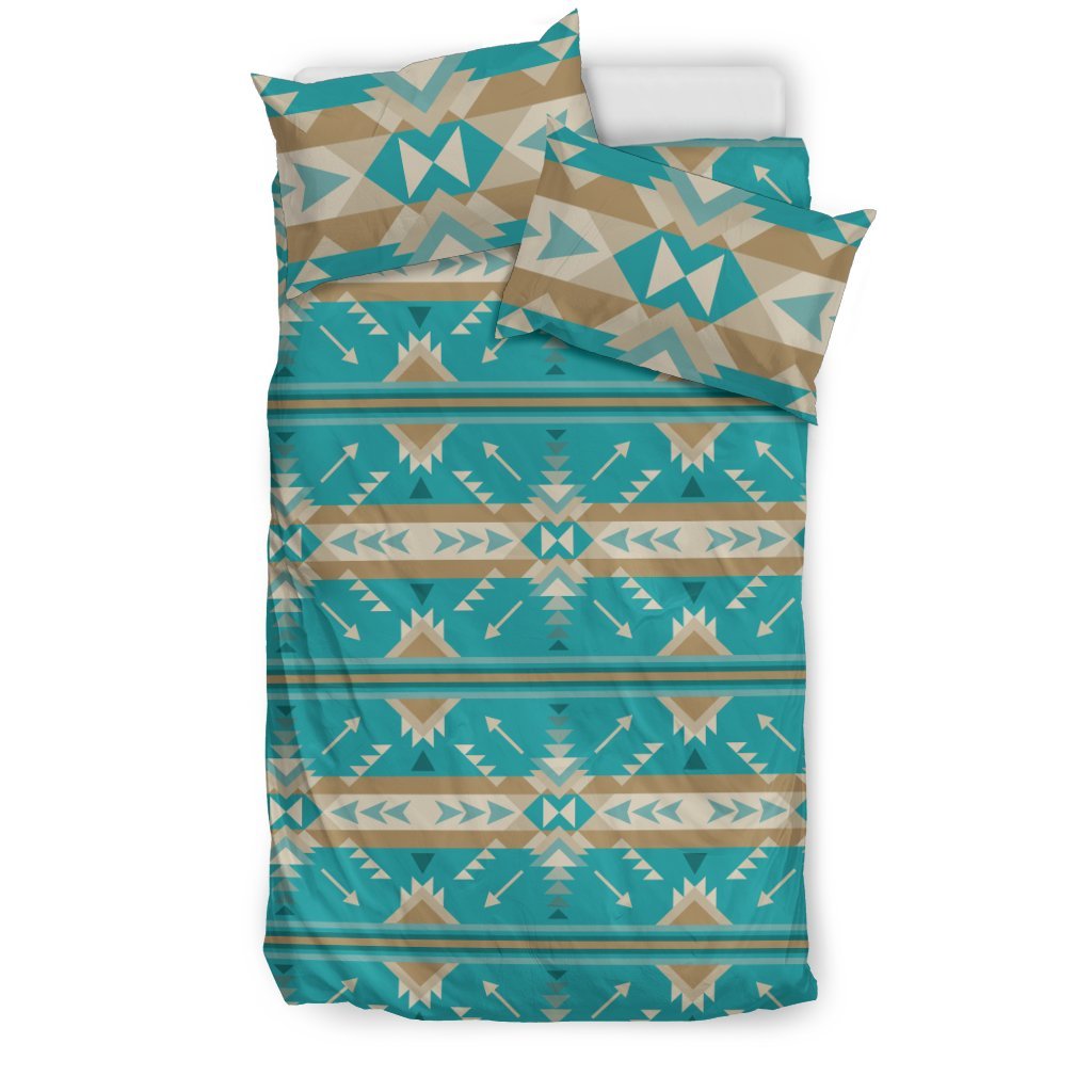 Southwest Native Design Themed Print Duvet Cover Bedding Set