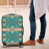 Southwest Native Design Themed Print Luggage Cover Protector