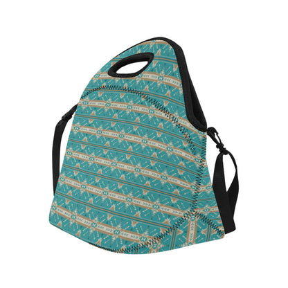 Southwest Native Design Themed Print Neoprene Lunch Bag (Model 1669)(Large)-JTAMIGO.COM
