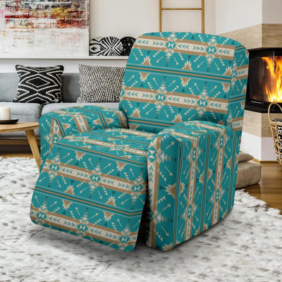 Southwest Native Design Themed Print Recliner Slipcover-JTAMIGO.COM