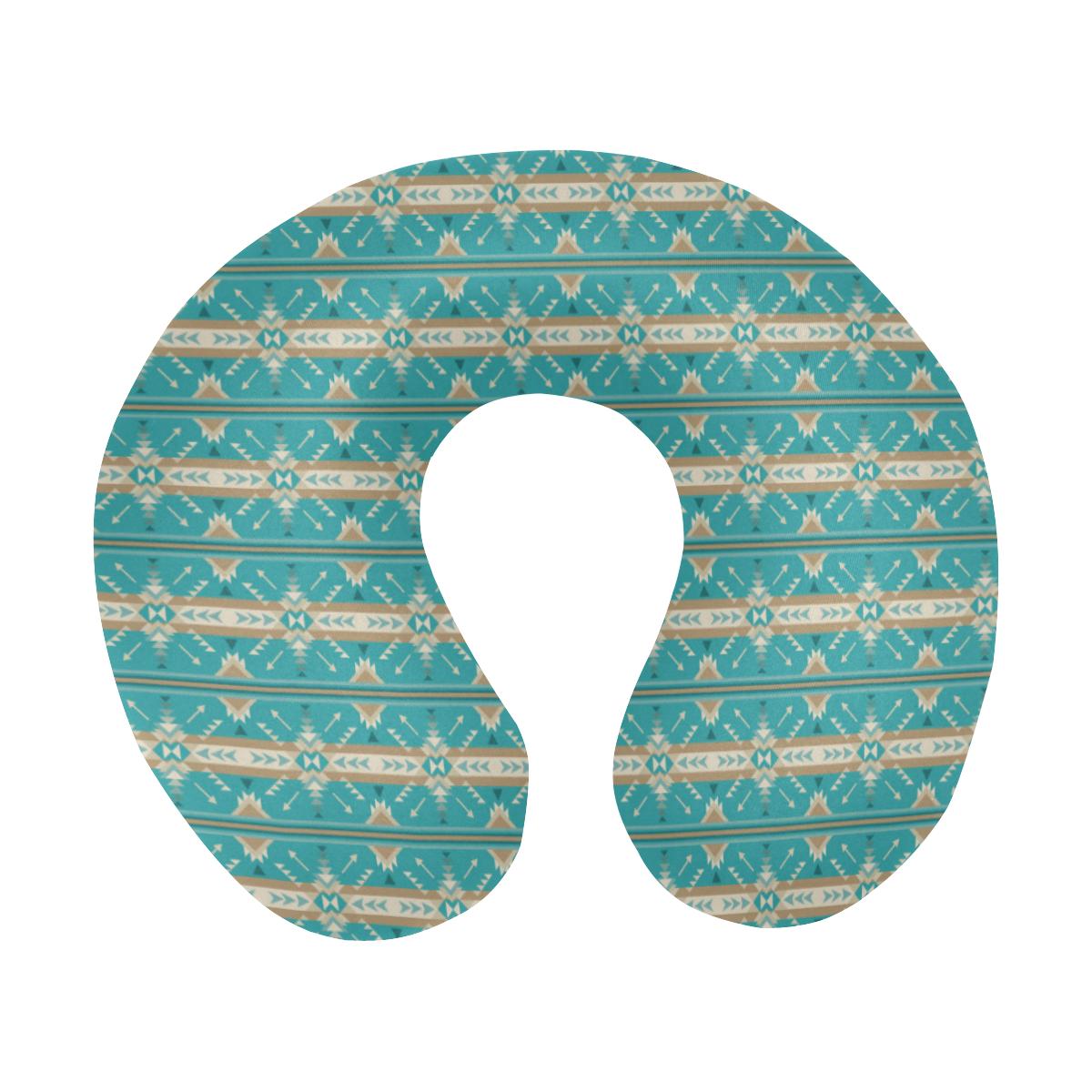 Southwest Native Design Themed Print U-Shaped Travel Neck Pillow-JTAMIGO.COM