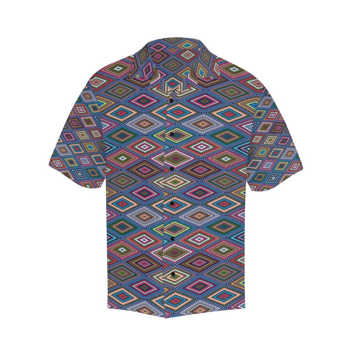 Southwestern Design Men Aloha Hawaiian Shirt