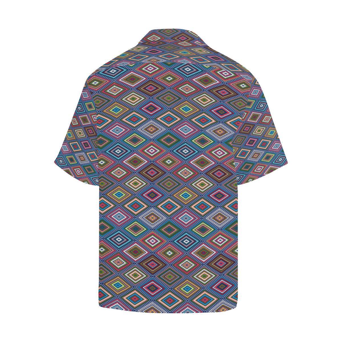 Southwestern Design Men Aloha Hawaiian Shirt