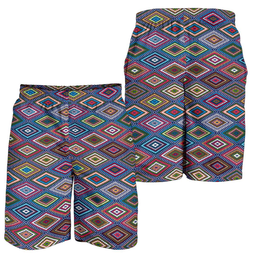 Southwestern Design Mens Shorts-JTAMIGO.COM