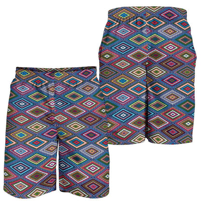 Southwestern Design Mens Shorts-JTAMIGO.COM