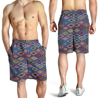 Southwestern Design Mens Shorts-JTAMIGO.COM