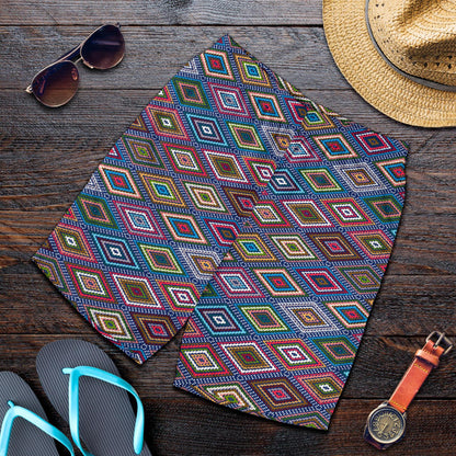 Southwestern Design Mens Shorts-JTAMIGO.COM