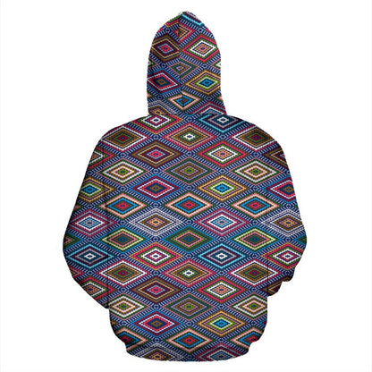 Southwestern Design Pullover Hoodie