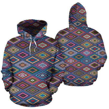 Southwestern Design Pullover Hoodie