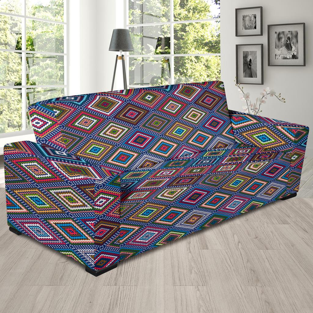 Southwestern Design Sofa Slipcover-JTAMIGO.COM